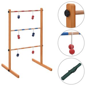 vidaXL Hra Golf Sin Ladder dřevěn&aacute;