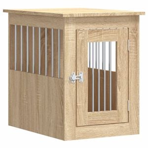 vidaXL Ps&iacute; bouda a koncov&yacute; stolek dub sonoma 45 x 62 x 59 cm kompozit