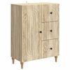 vidaXL Serv&iacute;rovac&iacute; skř&iacute;ň Dub sonoma 66 x 34,5 x 90 cm Kompozitn&iacute; dřevo