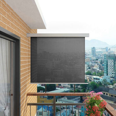 vidaXL Balkonová zástěna multifunkční 150 x 200 cm šedá