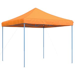 vidaXL Party Stan 292 x 292 x 315 cm Oranžov&aacute; Oxford l&aacute;tka