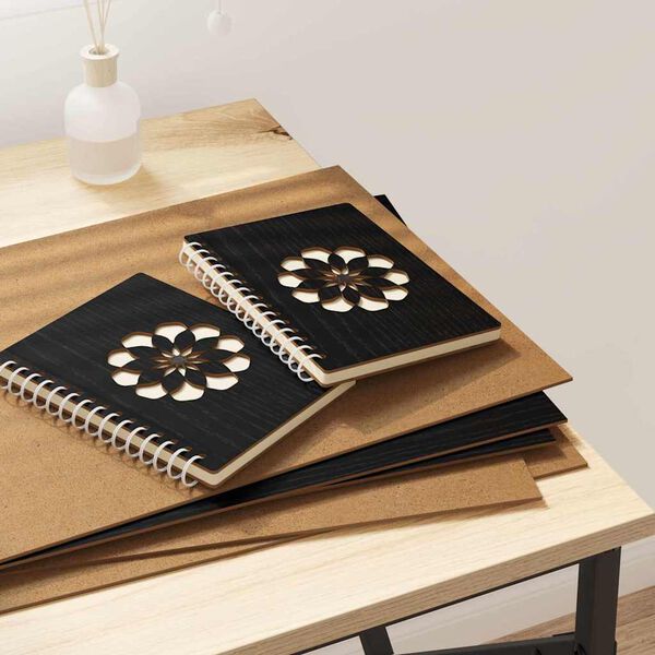 vidaXL Dekoračn&iacute; panely 50 pcs Čern&yacute; dub 30 x 42 x 0.27 cm