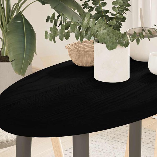 vidaXL Stoln&iacute; deska tmavě hněd&aacute; 80x40x4 cm masivn&iacute; dub ov&aacute;ln&yacute;