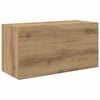 vidaXL Koupelnov&aacute; n&aacute;stěnn&aacute; skř&iacute;ňka dub artisan 60x25x30 cm kompozit