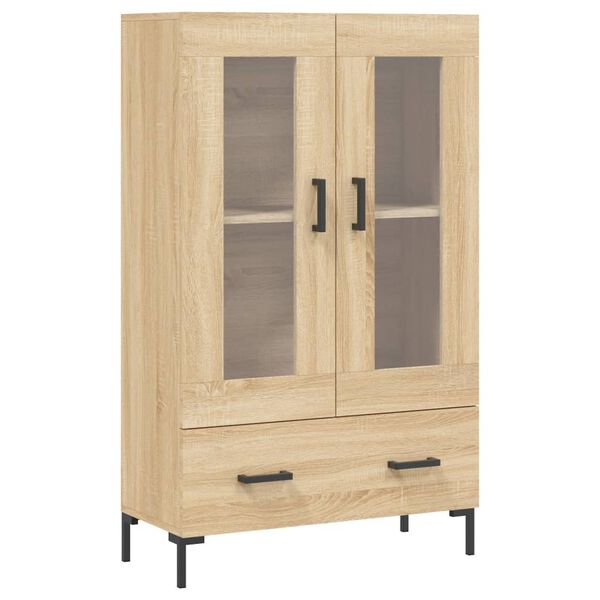 vidaXL Skř&iacute;ň highboard dub sonoma 69,5 x 31 x 115 cm kompozitn&iacute; dřevo