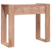 vidaXL Konzolov&yacute; stolek 90 x 35 x 75 cm masivn&iacute; teakov&eacute; dřevo