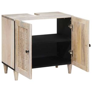 vidaXL Koupelnov&aacute; skř&iacute;ň N&aacute;stěnn&yacute; s &uacute;loži&scaron;těm B&iacute;l&aacute; 62 x 33 x 58 cm