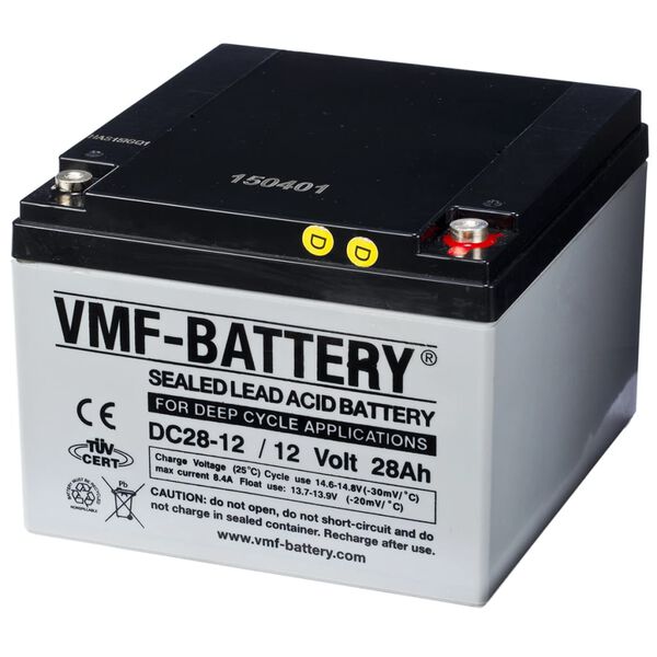 VMF Baterie AGM s hlubok&yacute;m cyklem 12 V 28 Ah DC28-12