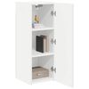 vidaXL TV wall cabinet 2 pcs B&iacute;l&aacute; 30 x 31 x 80 cm kompozitn&iacute; dřevo