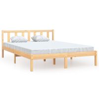 vidaXL Rám postele masivní borovice 150 x 200 cm King Size