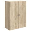 vidaXL N&aacute;stěnn&aacute; skř&iacute;ň Dub sonoma 66 x 34,5 x 90 cm Kompozitn&iacute; dřevo