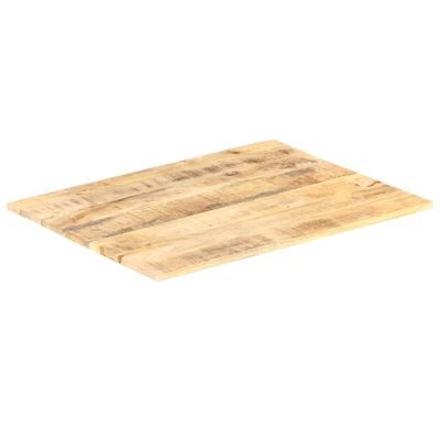 vidaXL Stolní deska masivní mangovníkové dřevo 15–16 mm 90 x 70 cm