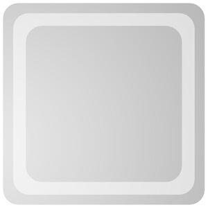 vidaXL Koupelnov&eacute; zrcadlo s LED osvětlen&iacute;m 40x40 cm