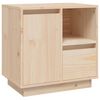 vidaXL Nočn&iacute; stolek 50 x 34 x 50 cm masivn&iacute; borov&eacute; dřevo