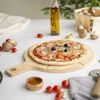 Livoo Sada na kr&aacute;jen&iacute; pizzy 30 cm dřevo