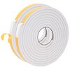vidaXL Samolepic&iacute; pěnov&aacute; p&aacute;ska 2 ks B&iacute;l&aacute; 20mm x 5m Pěna CR