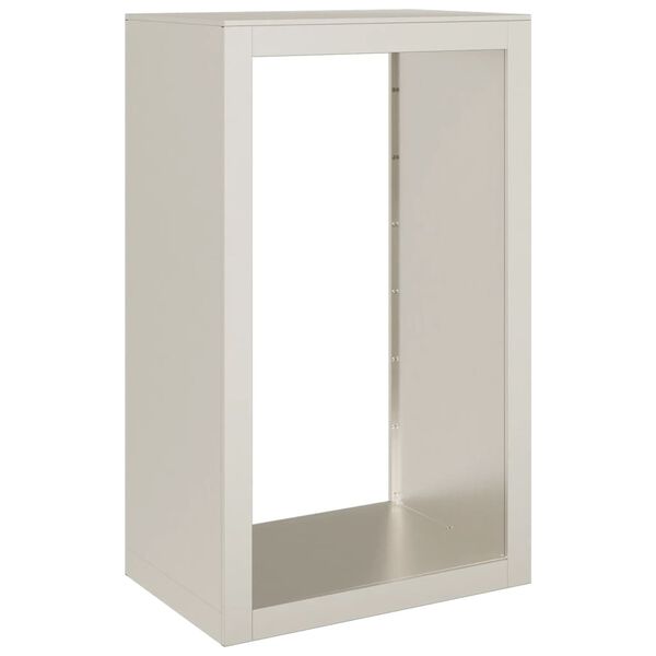 vidaXL Stojan na palivov&eacute; dřevo 60x40x100 cm povětrnostně odoln&aacute; ocel