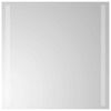 vidaXL Koupelnov&eacute; zrcadlo s LED osvětlen&iacute;m 50x50 cm