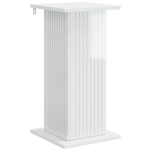 vidaXL Stojan na rostliny B&iacute;l&aacute; s vysok&yacute;m leskem 30,5 x 30 x 60,5 cm