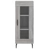 vidaXL Skř&iacute;ň highboard &scaron;ed&aacute; sonoma 34,5 x 34 x 180 cm kompozitn&iacute; dřevo