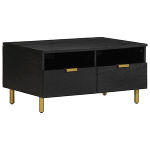 vidaXL Konferenčn&iacute; stolek čern&yacute; 80 x 54 x 40 cm kompozitn&iacute; dřevo
