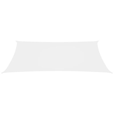 vidaXL Stínící plachta oxfordská látka obdélníková 2 x 5 m bílá