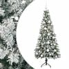 vidaXL Uměl&yacute; v&aacute;nočn&iacute; stromek s v&aacute;nočn&iacute;mi koulemi 120 cm 150 LED