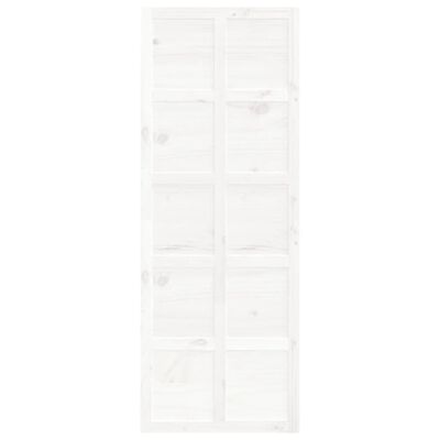 vidaXL Posuvné dveře bílé 80 x 1,8 x 214 cm masivní borové dřevo
