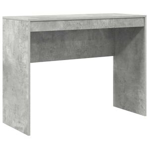 vidaXL Stůl Betonově &scaron;ed&aacute; 100 x 40 x 76 cm