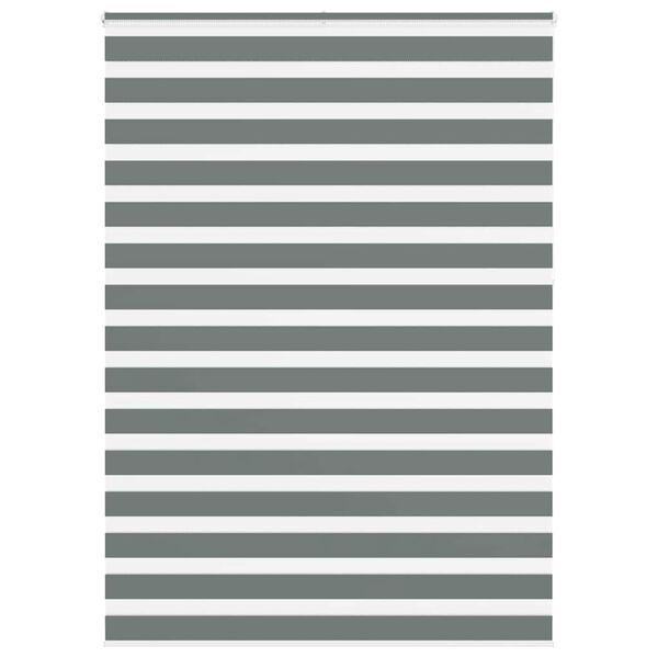 vidaXL Zebra roleta tmavě &scaron;ed&aacute; 165x230cm &scaron;&iacute;řka l&aacute;tky 160,9cm polyester