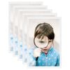 vidaXL Fotor&aacute;mečky kol&aacute;ž 5 ks na stůl b&iacute;l&eacute; 21 x 29,7 cm MDF
