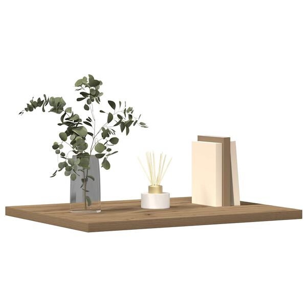 vidaXL Př&iacute;davn&eacute; police 4 ks dub artisan 40x30x1,5 cm kompozitn&iacute; dřevo