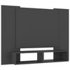 vidaXL N&aacute;stěnn&aacute; TV skř&iacute;ňka &scaron;ed&aacute; 120 x 23,5 x 90 cm dřevotř&iacute;ska