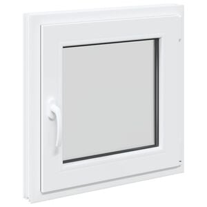 vidaXL Barva vnitřku okna do sklepa b&iacute;l&aacute; RISOR 50 x 50 cm