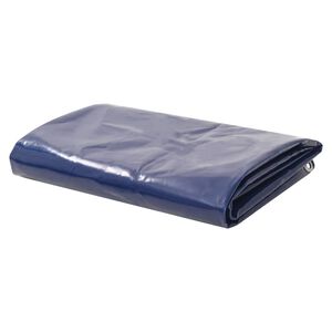 vidaXL Plachta 650 g/m&sup2; 2 x 3 m modr&aacute;