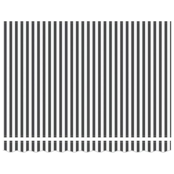 vidaXL Budsorovateln&eacute; zastře&scaron;en&iacute; Antracitov&aacute; a b&iacute;l&aacute; 350 x 250 cm