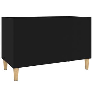 vidaXL Skř&iacute;ňka na LP desky čern&aacute; 74,5 x 38 x 48 cm kompozitn&iacute; dřevo