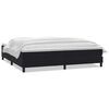 vidaXL Box spring postel s matrac&iacute; čern&aacute; 180x210 cm samet