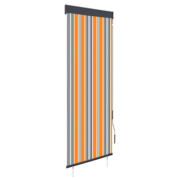 vidaXL Venkovn&iacute; roleta 60 x 250 cm žlutomodr&aacute;