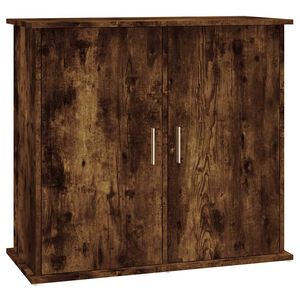 vidaXL Stojan na akv&aacute;rium kouřov&yacute; dub 81 x 36 x 73 cm kompozitn&iacute; dřevo