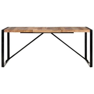 vidaXL Jídelní stůl 180 x 90 x 75 cm masivní dřevo sheeshamový povrch