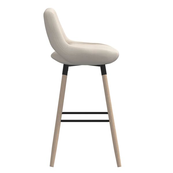 vidaXL Barov&aacute; židle kr&eacute;mov&aacute; textil