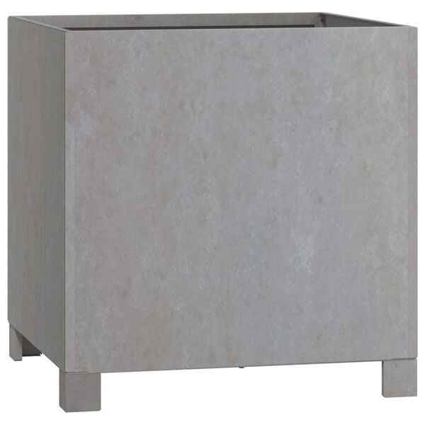 vidaXL Truhl&iacute;ky s nohami 2 ks rezav&eacute; 40 x 40 x 40 cm cortenov&aacute; ocel