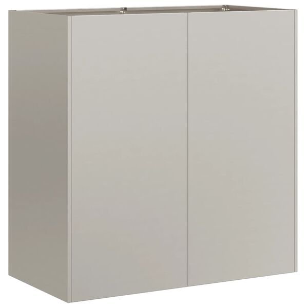 vidaXL Truhl&iacute;k Rusty 80x40x80 cm Zvětral&aacute; ocel