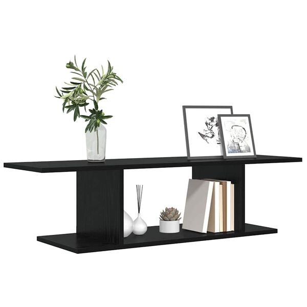 vidaXL Sestava TV skř&iacute;něk Čern&aacute; 103 x 30 x 26,5 cm kompozitn&iacute; dřevo