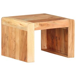 vidaXL Odkl&aacute;dac&iacute; stolek 43 x 40 x 30 cm masivn&iacute; ak&aacute;ciov&eacute; dřevo