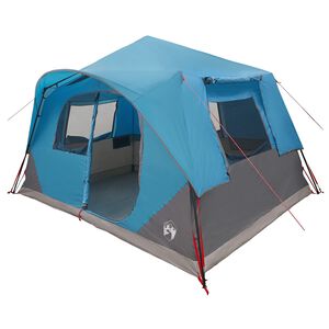 vidaXL Okamžit&yacute; stan Modr&aacute; 365 x 380 x 200 cm Polyester a ocel