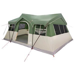 vidaXL Rodinn&yacute; stan 487 x 340 x 216 cm Zelen&aacute; Polyester a ocel