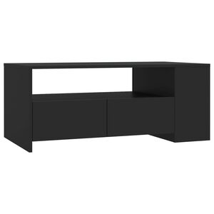 vidaXL Konferenčn&iacute; stolek čern&yacute; 102 x 55 x 42 cm kompozitn&iacute; dřevo