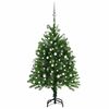 vidaXL Uměl&yacute; v&aacute;nočn&iacute; stromek s LED a sadou koul&iacute; 120 cm zelen&yacute;